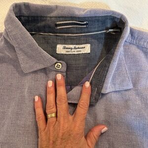 Tommy Bahama Coastline Cord Shirt pale lavender comfortable, casual